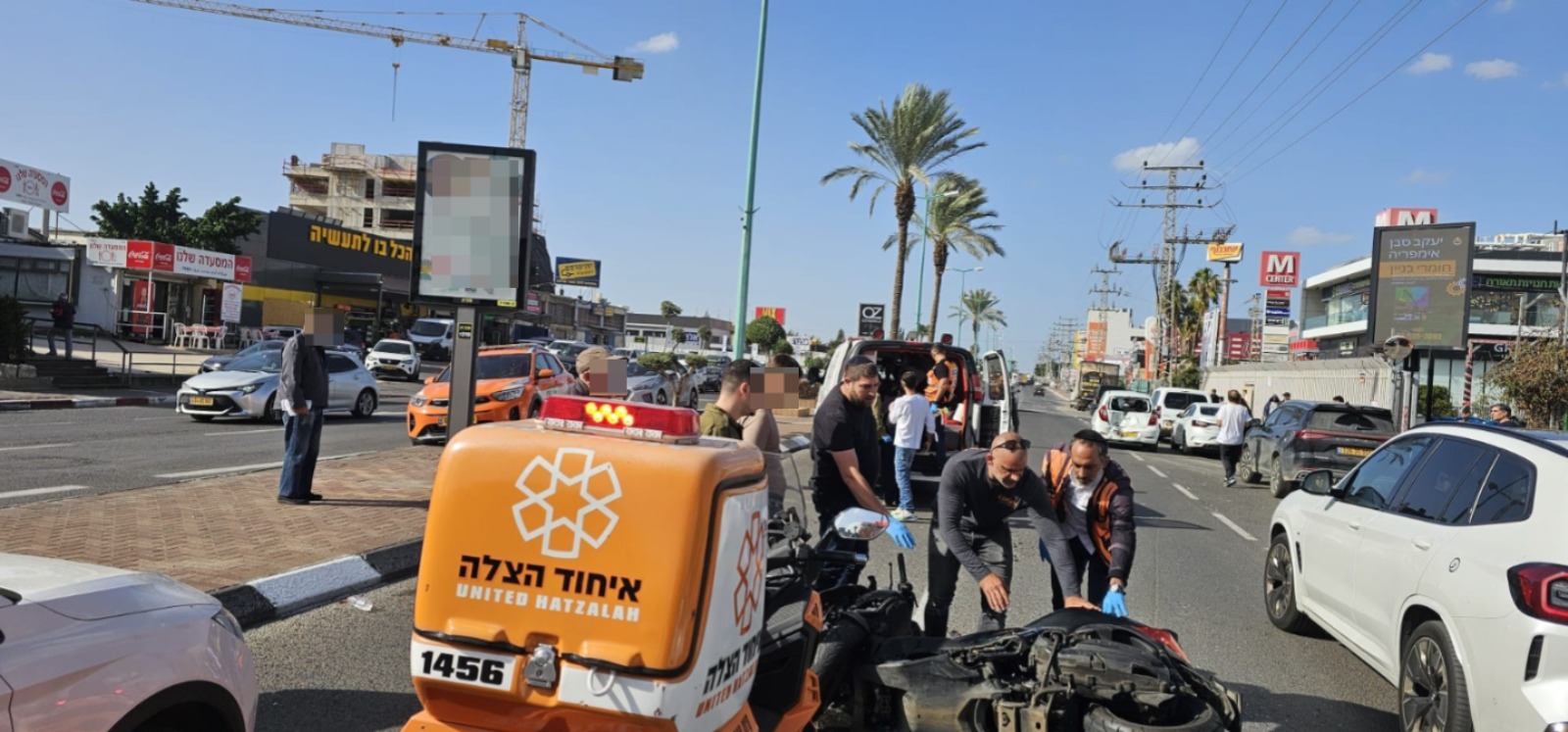 צוות מד"א בשטח