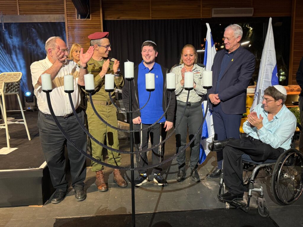 טקס הדלקת חנוכייה