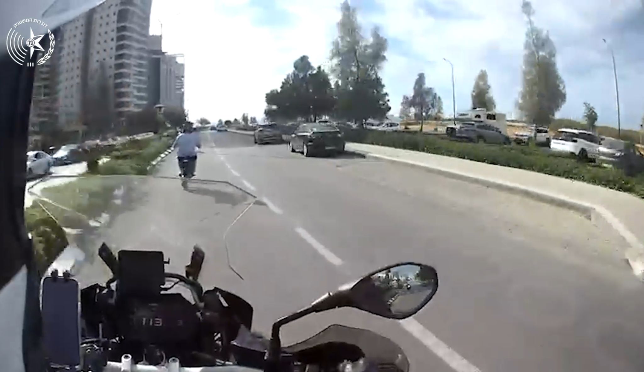 מרדף אחרי אופנוע