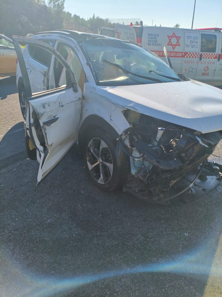 רכב לאחר תאונה