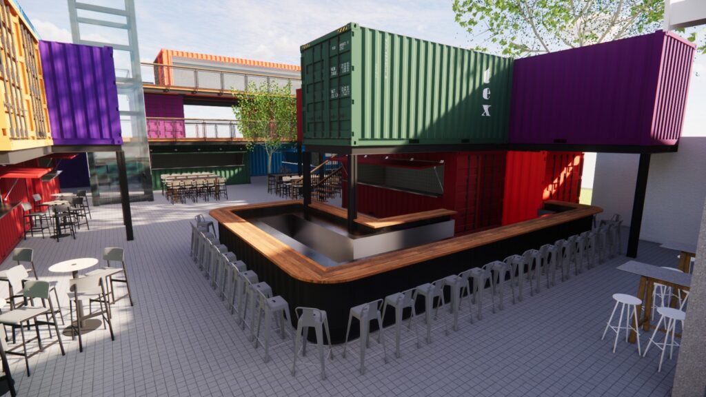 אילוסטרציה -יניב פורטל למתחם בכפר סבא