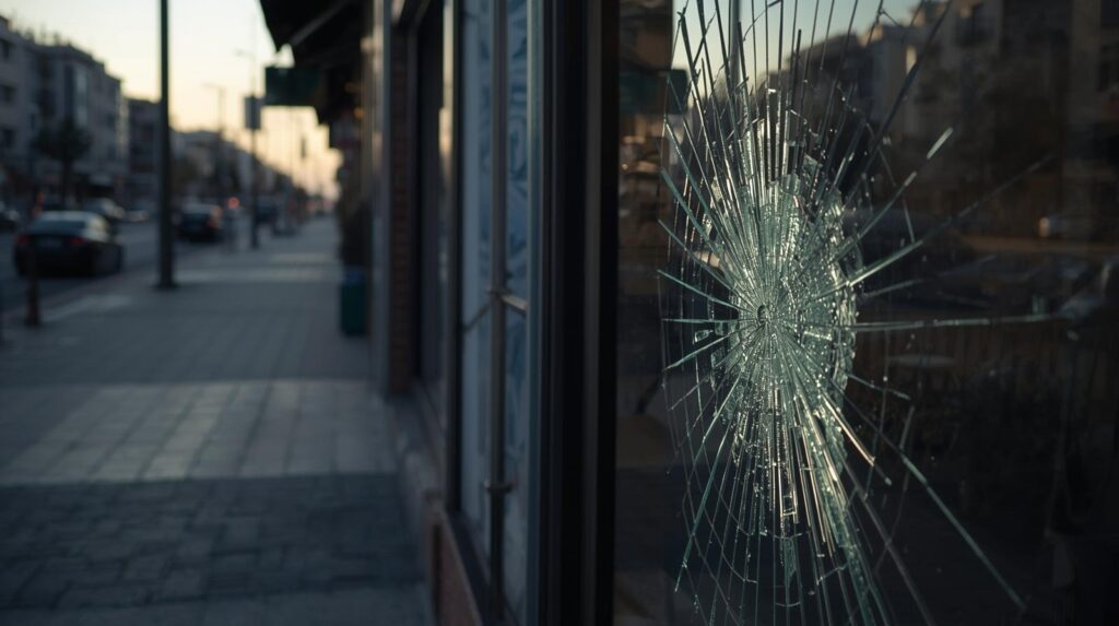 זכוכית מנופצת