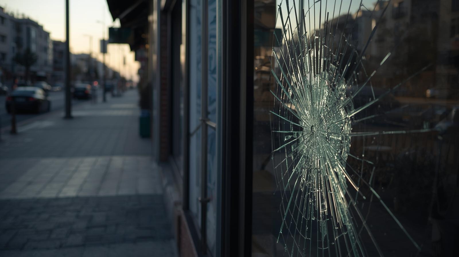 זכוכית מנופצת