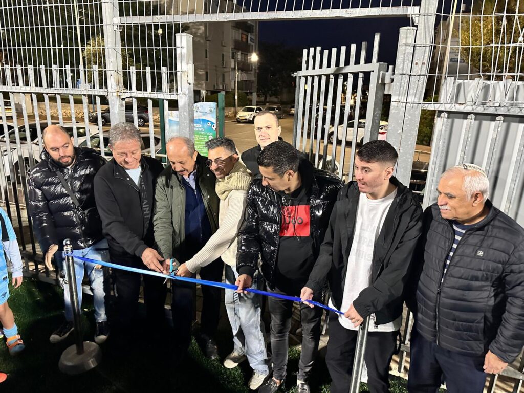 חניכת המגרש