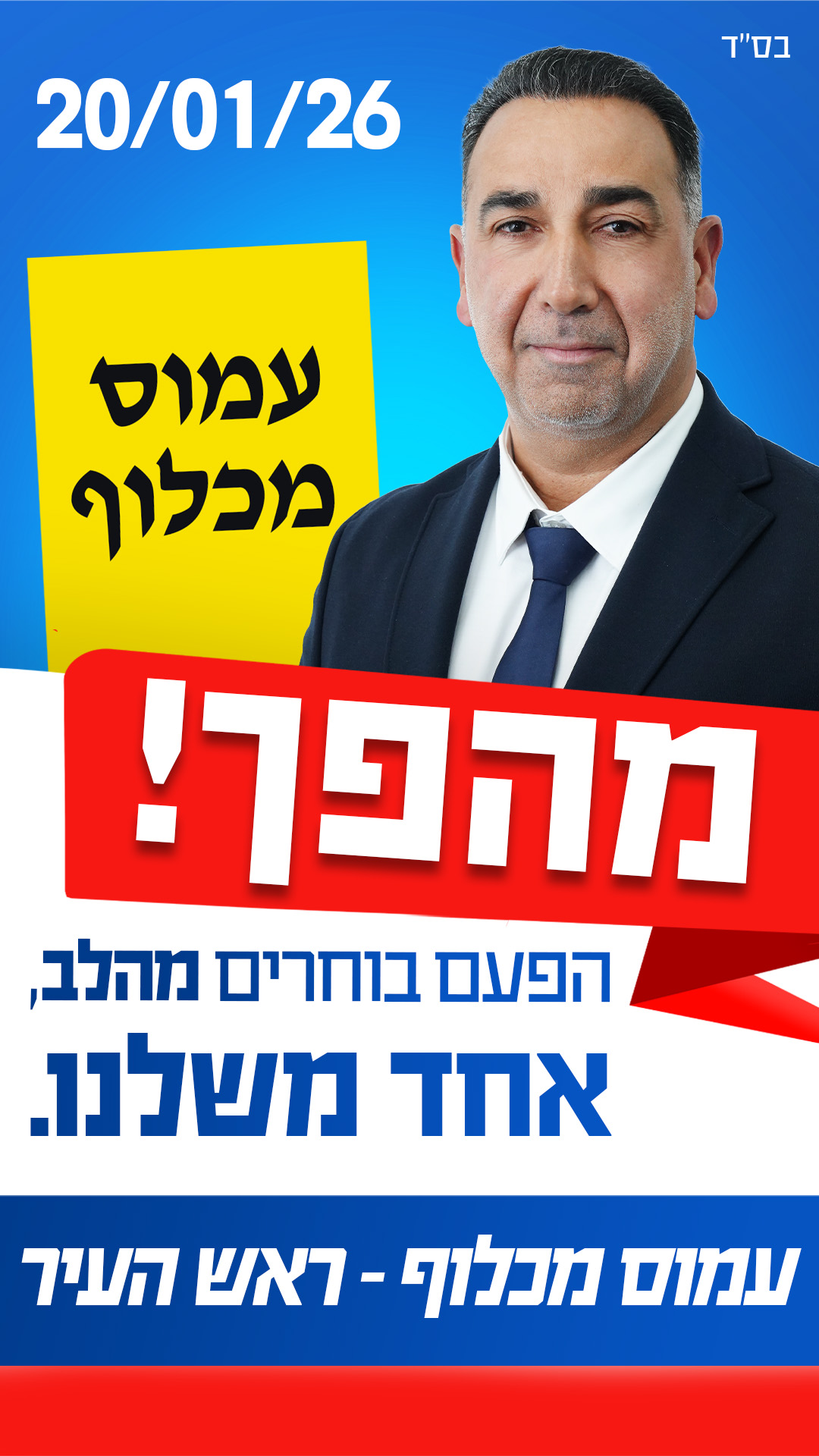 המועמד עופר מכלוף