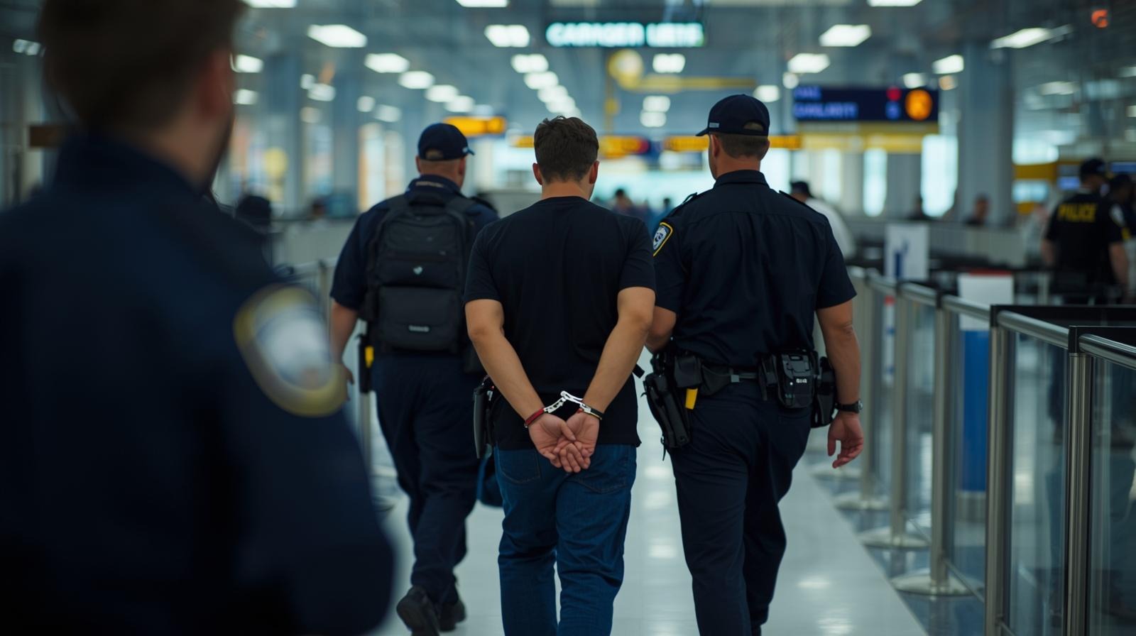 החשוד נעצר בנתב"ג: אילוסטרציה