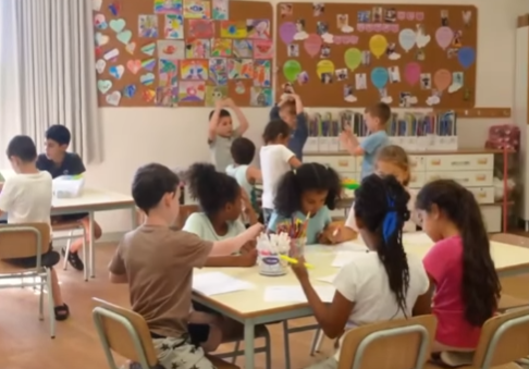 ילדים בצהרון