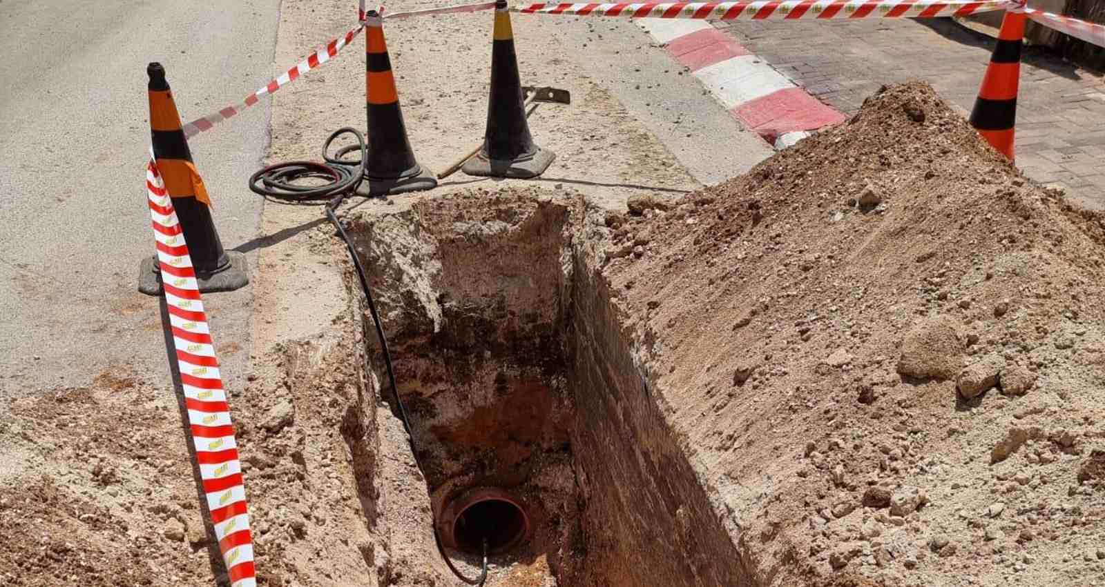 עבודות תשתית בהוד"ש