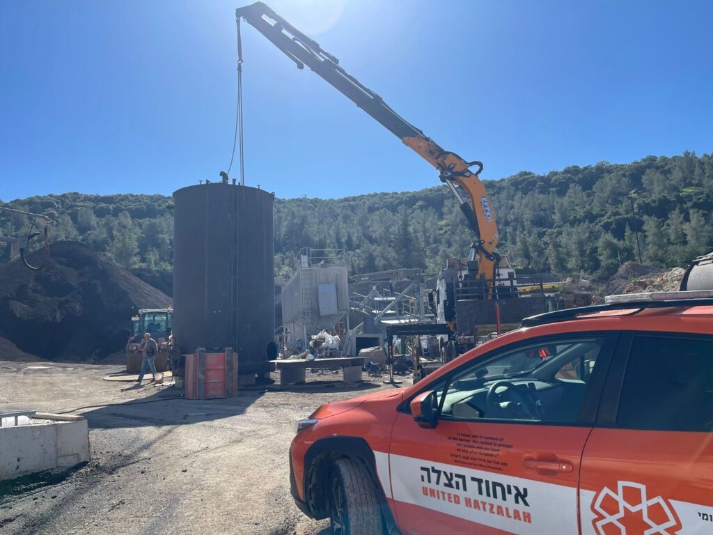 זירת התאונה