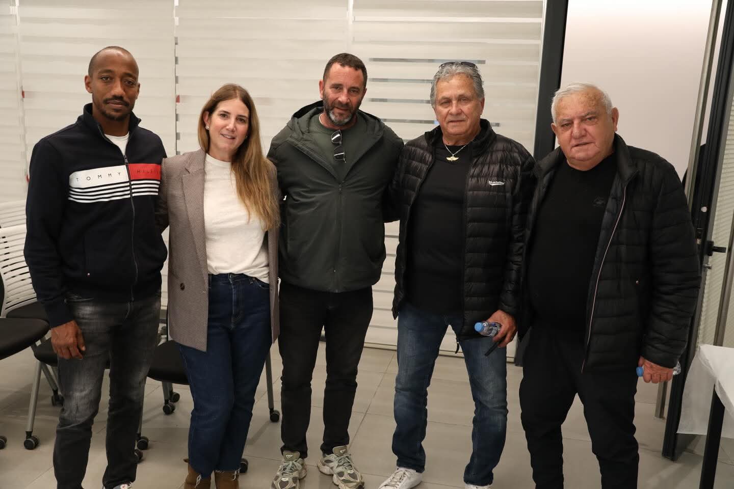 מפגש מרגש. צילום: שלומי גבאי, הפועל חדרה.