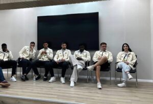 מפגש מרגש.צילום: דיגיטל מכבי נתניה