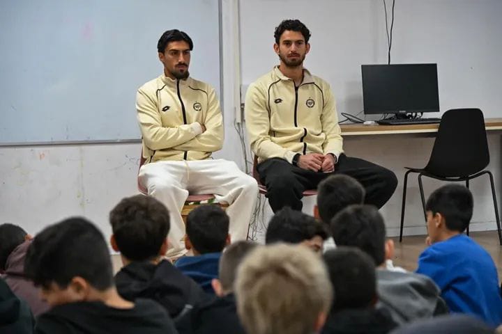 מכבי נתניה פועלת כנגד האלימות. צילום: דיגיטל מכבי נתניה.