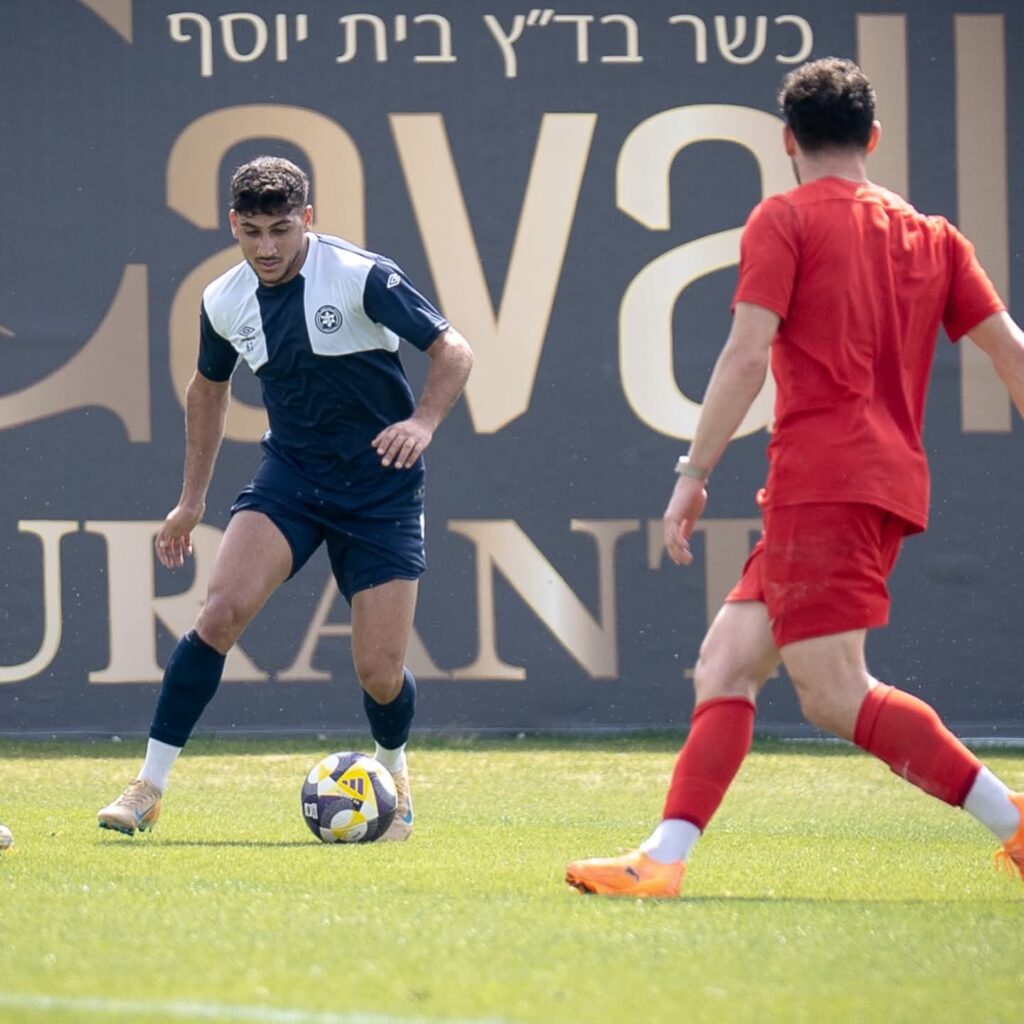 משחק אימון. צילום: דוברות מכבי פתח תקווה.