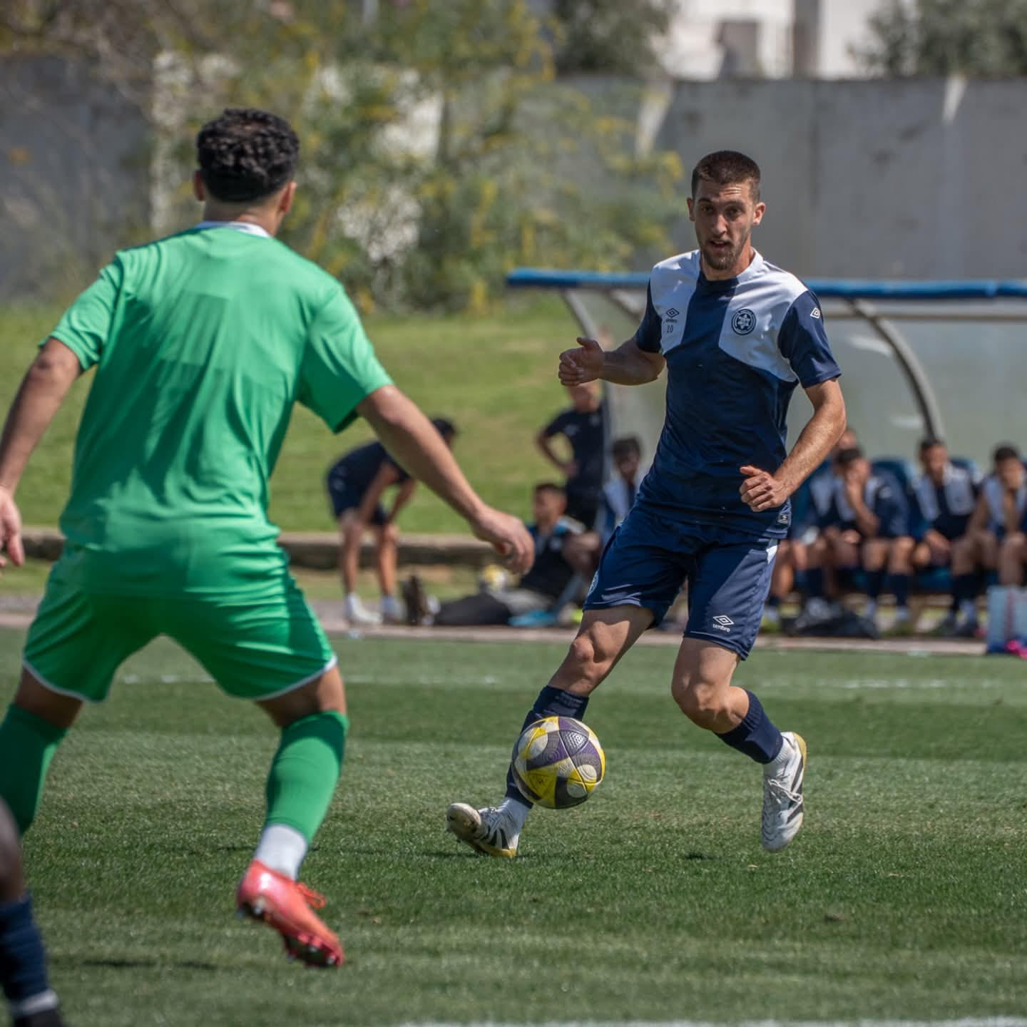 משחק אימון. צילום: מכבי פתח תקווה.