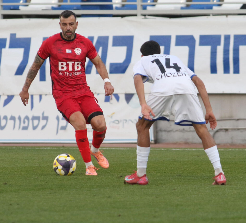 משחק אימון. צילום: הפועל חדרה.